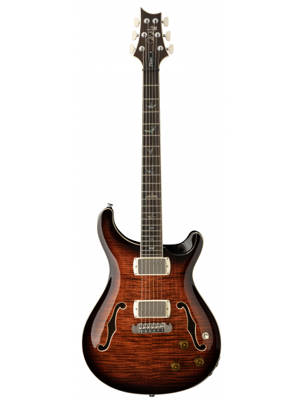 PRS SE Hollowbody II Piezo (Orange Tiger Smokeburst), зображення 1